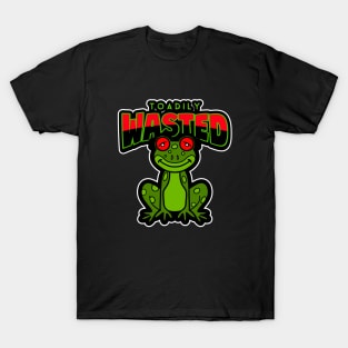 Toadily Wasted Frog T-Shirt